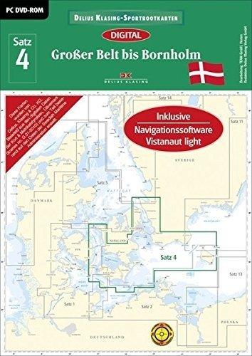 Delius Klasing Sportbootkarten Satz 04: Großer Belt bis Bornholm 2016