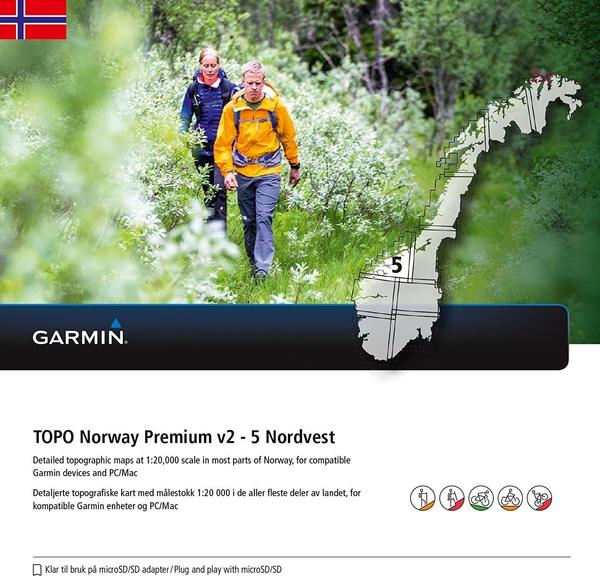 Garmin Topo Norwegen Premium Südosten