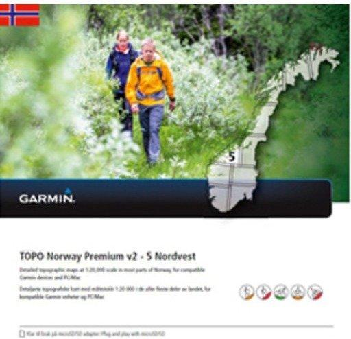 Garmin Topo Norwegen Premium 5 Nordvest