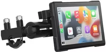 Lescars Motorrad Navi-Display 5'' CarPlay & Android Auto (ZX8828)