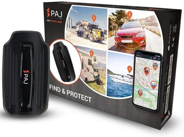 PAJ GPS Power Finder GPS-Tracker Auto, Motorrad, Fahrzeuge und LKW ́s mit Magneten und Live-Tracking, ca. 40 Tage Akkulaufzeit (bis zu 90 Tage im Standby-Modus)