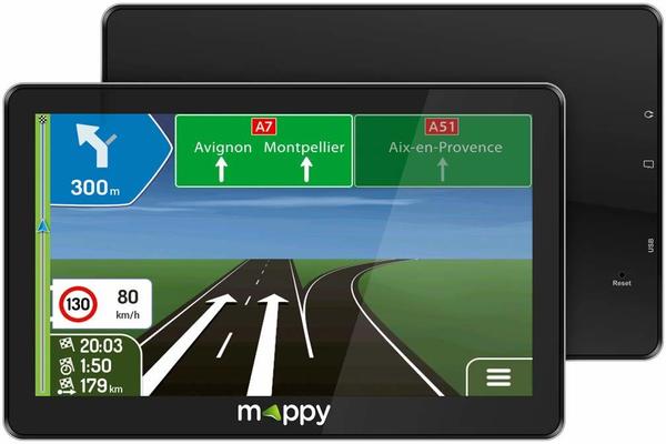 MAPPY Maxi E738 GPS Navigationssystem (Europa, 16: 9