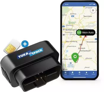 Yukatrack OBD2 GPS Ortung