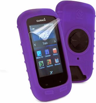 Tuff-Luv Silikon Schutzh&uuml;lle f&uuml;r Garmin Edge 1000 violett