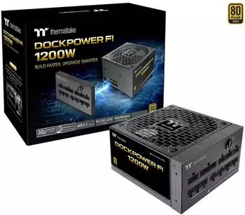 Thermaltake Dockpower FI 1200W PC-Netzteil 80 Plus Gold, modular (PS-DCP-1200FNFAGE-2)