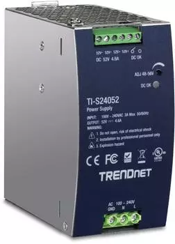 TRENDnet TI-S24052 DIN-Rail-Netzteil 240W, 52V DC (TI-S24052)