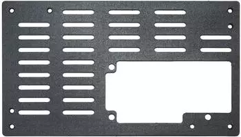 Inter-Tech ATX-02 Netzteil-Adapterpanel ATX auf FlexATX, Stahl