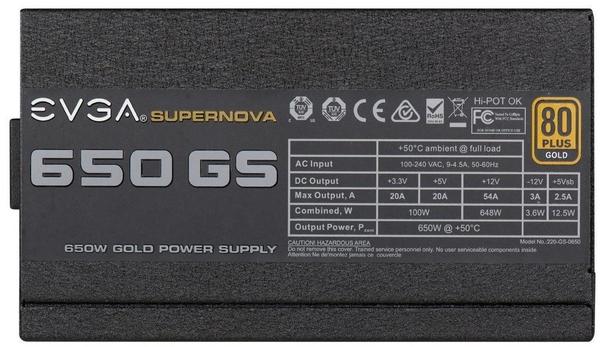 EVGA SuperNOVA GS 650W