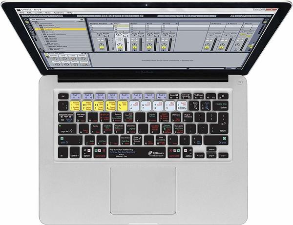 Magma Heimtex Ableton Live 9 - New MacBook/MacBook Pro (ALU) QWERTY , transparent