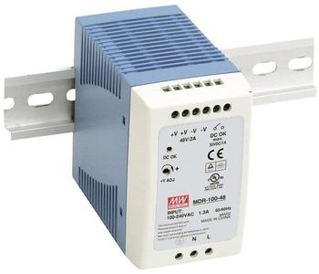 MeanWell MW MDR-100-24 - Schaltnetzteil, DIN, 96 W, 24 VDC, 4 A