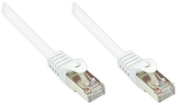 Good Connections RNS Patchkabel CAT 5e SF/UTP PVC 100MHz wei&szlig; 0,25m