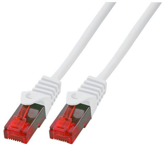 BIGtec Ethernet LAN Patchkabel CAT 6 0,15m weiß (BIG1980)