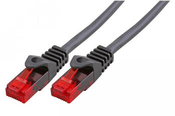 BIGtec Ethernet LAN Patchkabel CAT 6 0,5m schwarz (BIG1967)