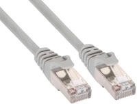 InLine 72515, InLine Patchkabel, SF/UTP, Cat.5e (L&auml;nge: 15m / Farbe: Grau)