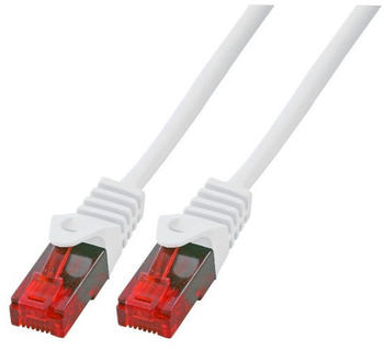 BIGtec Ethernet LAN Patchkabel CAT 6 0,5m weiß (BIG1982)