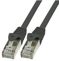 BIGtec LAN Kabel 30m Netzwerkkabel Ethernet Internet Patchkabel CAT.5 schwarz Gigabit