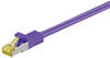 Goobay CAT 6A S/FTP Patchkabel 2m violett