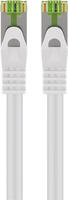 Ghmt-zertifiziertes Cat 8.1 Patchkabel, S/ftp (pimf), Wei&szlig;, Kupferleiter, Lszh