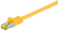 goobay RJ-45 Netzwerkkabel 0,25 m gelb bis zu 10,00 Gbit/Sek. bis zu 500 MHz, 1 St.