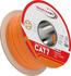 RedStar24 CAT 7 Verlegekabel S/FTP 100m orange + Werkzeug-Set