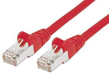 PremiumCord CAT 6A S/FTP Patchkabel 0,5m rot