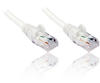 Lindy 205658, Lindy Flachband-Netzwerkkabel 1 m - Kabel Weiß