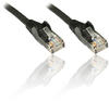 Vention IBABL, Vention Flat CAT6 UTP Patch Cord Cable 10m schwarz