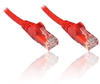 ProXtend 5UTP-015R, ProXtend U/UTP CAT5e PVC AWG 24 CU Red 1.5M (U/UTP, CAT5e, 1.50