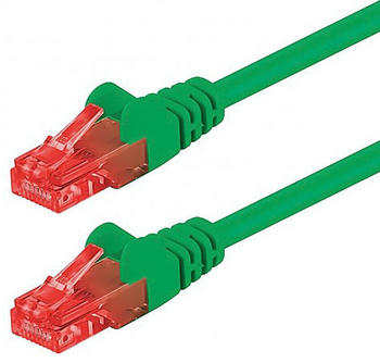 Goobay CAT 6 Patchkabel U/UTP 0,25m grün