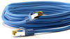 goobay CAT 6a Netzwerkkabel mit CAT 7 Rohkabel, 500 MHz, S/FTP, LS0H, blau