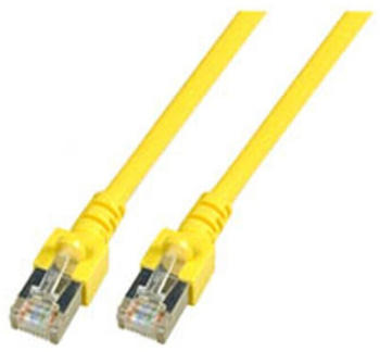 Goobay CAT 5E Patchkabel F/UTP 7,5m gelb