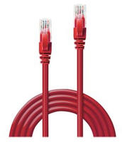 FREI PATCH-C6 3 RT - 3 m Cat.6 PiMF-Patchkabel, rot, Grundpreis: &euro; 0,69 / m