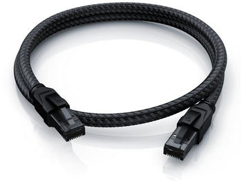 Primewire CAT 8 S/FTP Black Series Patchkabel 5m schwarz