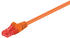 Goobay CAT 6 U/UTP Patchkabel 0,5m orange