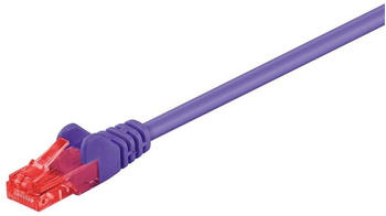 Goobay CAT 6 U/UTP Patchkabel 2m violett