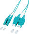 EFB Elektronik ecoFiber LWL Kabel Duplex LC/SC 50/125 OM3