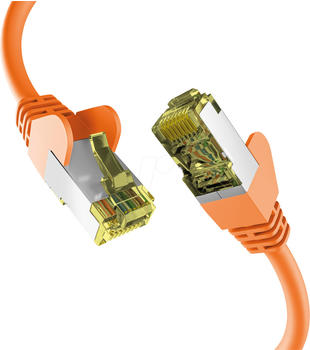 EFB Elektronik CAT 6A S/FTP Patchkabel 0,25m orange
