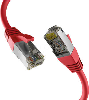 EFB Elektronik CAT 8.1 S/FTP Patchkabel 10m rot