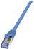 LogiLink CAT 6A S/FTP Patchkabel 10m blau