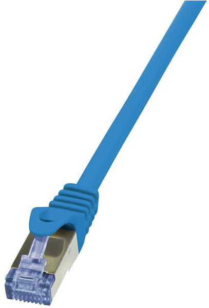 LogiLink CAT 6A S/FTP Patchkabel 5m blau