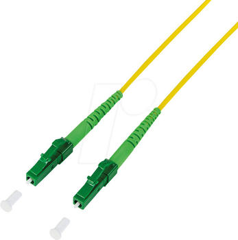LogiLink LC/LC 9/125&micro; OS2 (Singlemode) Glasfaserkabel 0,5m gelb