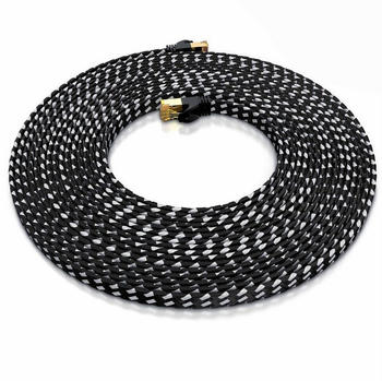 Primewire CAT 7 S/FTP Slim-Patchkabel 10m schwarz