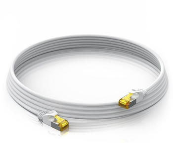 Primewire CAT 7 S/FTP Slim-Patchkabel 10m wei&szlig;