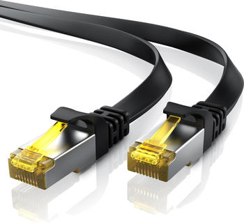 Primewire CAT 7 S/FTP Slim-Patchkabel 1m schwarz