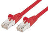 SHIVERPEAKS 75712-R, SHIVERPEAKS Patchkabel, cat 6A, S/FTP, PIMF, rot, 2,0m