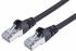 2 m, schwarz: PremiumCord LAN & Patch Kabel CAT 6A S/FTP