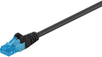 Goobay 55414, Goobay CAT 6a Patchkabel, U/UTP, Schwarz, 20 m (U/UTP, CAT6a, 20 m)