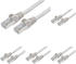 PremiumCord CAT 6A S/FTP Patchkabel 1,5m grau