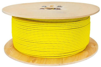 PremiumX CAT 7A S/FTP Verlegekabel 500m gelb