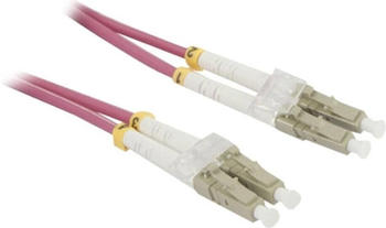Synergy 21 LC/LC LWL-Kabel 50/125µ OM4 3m violett
